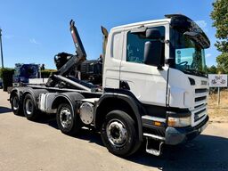 Scania P380 8X4 HIAB HOOKLIFT *26T* AMPLIROLL - MANUAL...