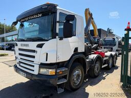 Scania P380 8X4 HIAB HOOKLIFT *26T* AMPLIROLL - MANUAL...