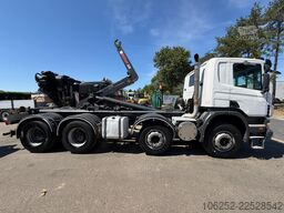 Scania P380 8X4 HIAB HOOKLIFT *26T* AMPLIROLL - MANUAL...