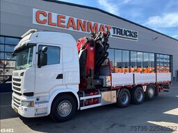 Scania R 490 8x4 Euro 6 Retarder HMF 60 Tonmeter laadk...