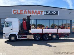 Scania R 490 8x4 Euro 6 Retarder HMF 60 Tonmeter laadk...