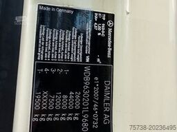MERCEDES-BENZ Antos 2542 Fahrgestell/Retarder/LENKACHSE/EURO6