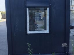 20 Fuß Büroncontainer / Anthrazit / Aufenthaltsraum / mobiles Büro