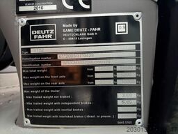 DEUTZ-FAHR Agrotron 7250 TTV VT52 Traktor