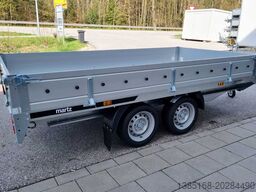Martz Alu Hochlader 2t 365cm x 171cm Anhänger
