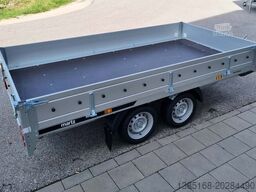 Martz Alu Hochlader 2t 365cm x 171cm Anhänger