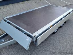 Martz Alu Hochlader 2t 365cm x 171cm Anhänger