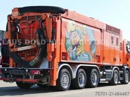 SCANIA R520 V8 RSP Saugbagger  10X4 Retarder