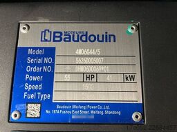 Baudouin 4M06G44/5 - 42 kVA Generator - DPX-19863