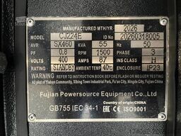 Baudouin 4M06G55/5 - 60 kVA Generator - DPX-19865