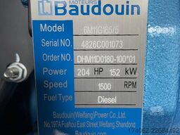 Baudouin 6M11G165/5 - 165 kVA Generator - DPX-19870