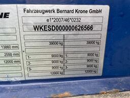 Krone SDP27 Mega / Volume / BPW Axles / Drumbrakes