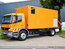 Mercedes-Benz Atego 1524 - Werkstattwagen - Kran - 68T