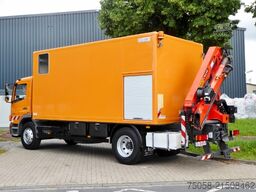 Mercedes-Benz Atego 1524 - Werkstattwagen - Kran - 68T