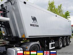 Wielton NW-3 tipper semi-trailer / 45 m3 / Flapd