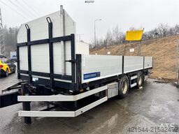 Konar flatbed trailer with sideboards