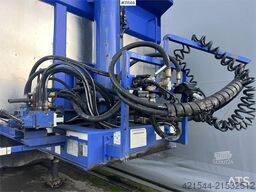 Langendorf 3 axle asphalt semi w/ Hydraulic canopy