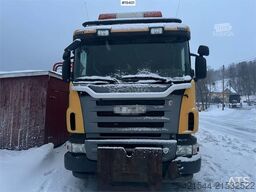 Scania R500 snowplow-equipped tipper truck – SEE VIDEO