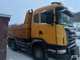 Scania R500 snowplow-equipped tipper truck – SEE VIDEO