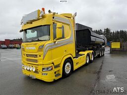 Scania R580 6x4 tractor, hydraulic system and gold agreem