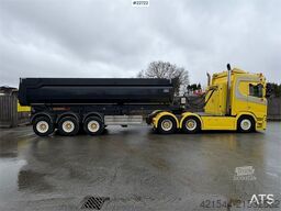 Scania R580 6x4 tractor, hydraulic system and gold agreem