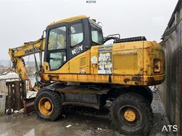 Komatsu PW160-7H wheeled excavator, a repair object withou