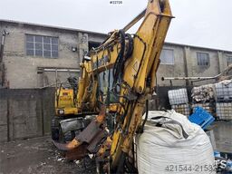 Komatsu PW160-7H wheeled excavator, a repair object withou