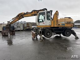 Liebherr A316 Litronic with sorting claw