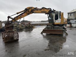 Liebherr A316 Litronic with sorting claw