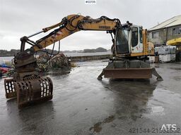 Liebherr A316 Litronic with sorting claw