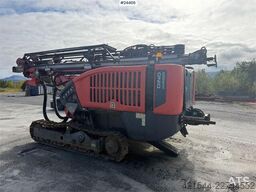 Sandvik Dino DC400R drill rig with machine control and sha