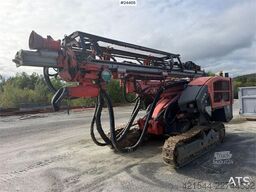 Sandvik Dino DC400R drill rig with machine control and sha