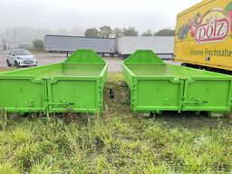 Bittner 10 kbm Hecktüre gelbgrün 5,5m Länge