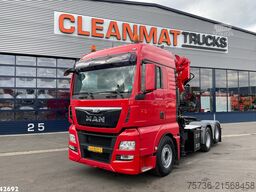 Man TGX 28.440 Euro 6 Fassi 23 Tonmeter laadkraan +...