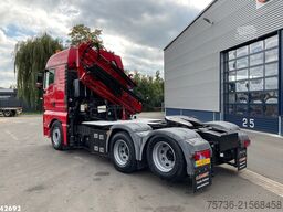Man TGX 28.440 Euro 6 Fassi 23 Tonmeter laadkraan +...