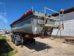 SCHMITZ CARGOBULL ca. 26 cbm Hlabrund Hinterkipper, Lift