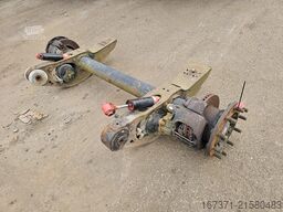 SAF B19-19W | TRAILER AXLE SINGLE TIRE | DISC.