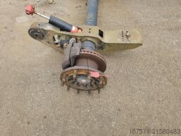 SAF B19-19W | TRAILER AXLE SINGLE TIRE | DISC.