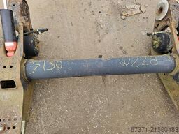 SAF B19-19W | TRAILER AXLE SINGLE TIRE | DISC.