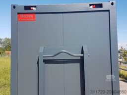 Decker Containerbau Kombicontainer auf ABR,20 ft halb Büro