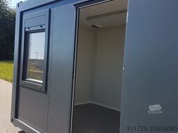 Decker Containerbau Kombicontainer auf ABR,20 ft halb Büro