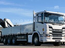 SCANIA G410 Pritsche Kran Retarder Lift-/Lenkachse