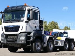Tovornjak s kavljem za kontejnerje MAN TGS 35.480 Abrollkipper Hiab Retarder Euro 6