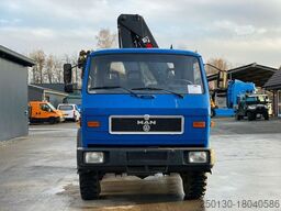 MAN 8.180  BB 4x4 Hiab LK Pritschenaufbau