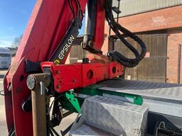 SCANIA R580 V8 6x4 Holz Epsilon 150Z Leder ACC AHK