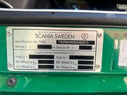 SCANIA R580 V8 6x4 Holz Epsilon 150Z Leder ACC AHK