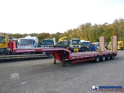 Nooteboom 4-axle semi-lowbed trailer ext. 73 t + ramps