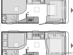 ADRIA Adora 522 UP  Alde Vorzelt Fussbodenheizung