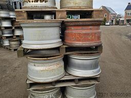 UNKNOWN 11.75 / 22.5 TRAILER RIM  STEEL  FOR DRUM BRAKES