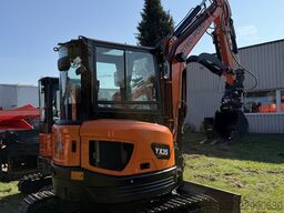 Tec-Point Minibagger Kubotamotor YX35 | 3,8 t | Stahlketten | PowerTilt |